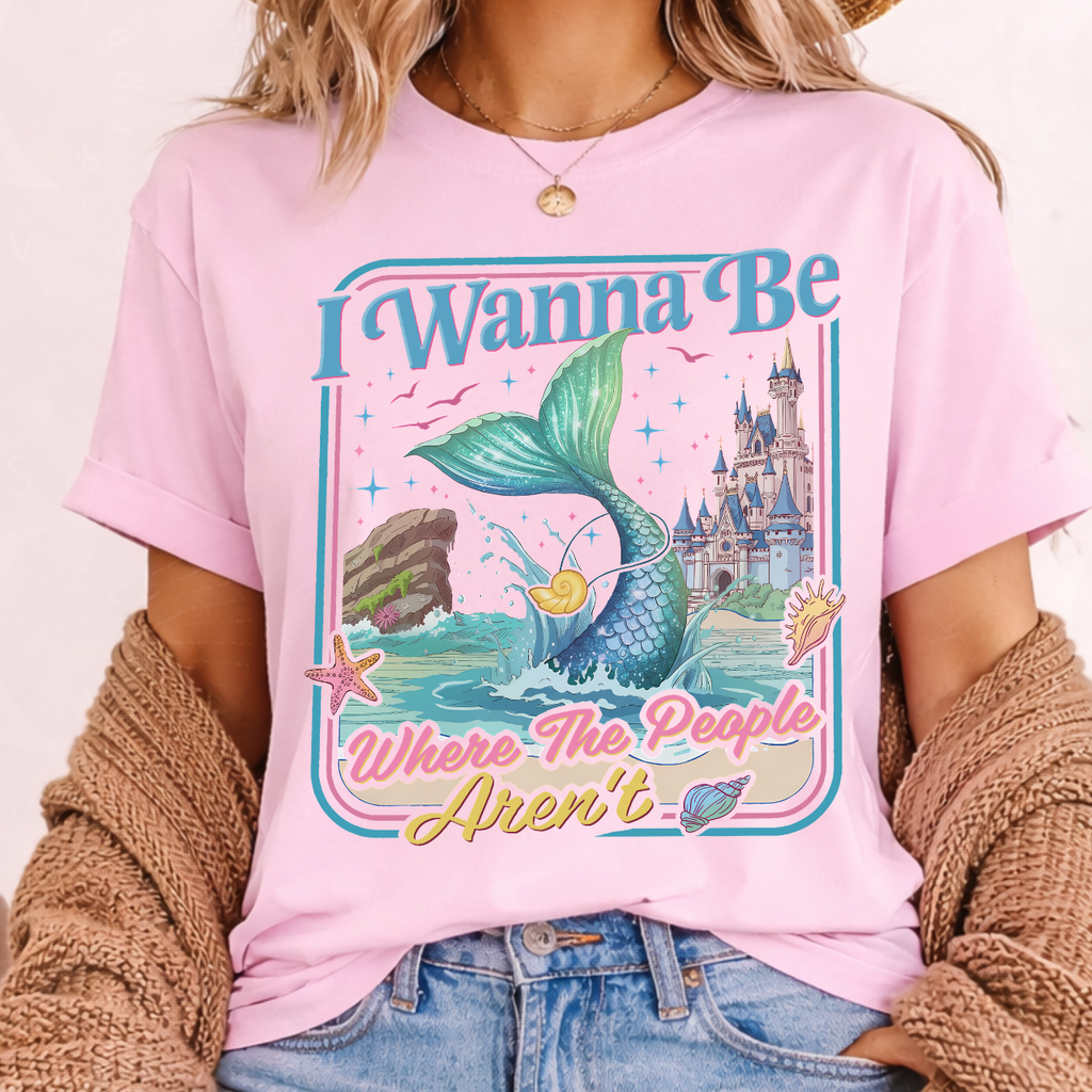 I Wanna Be Where the People Aren't Tee