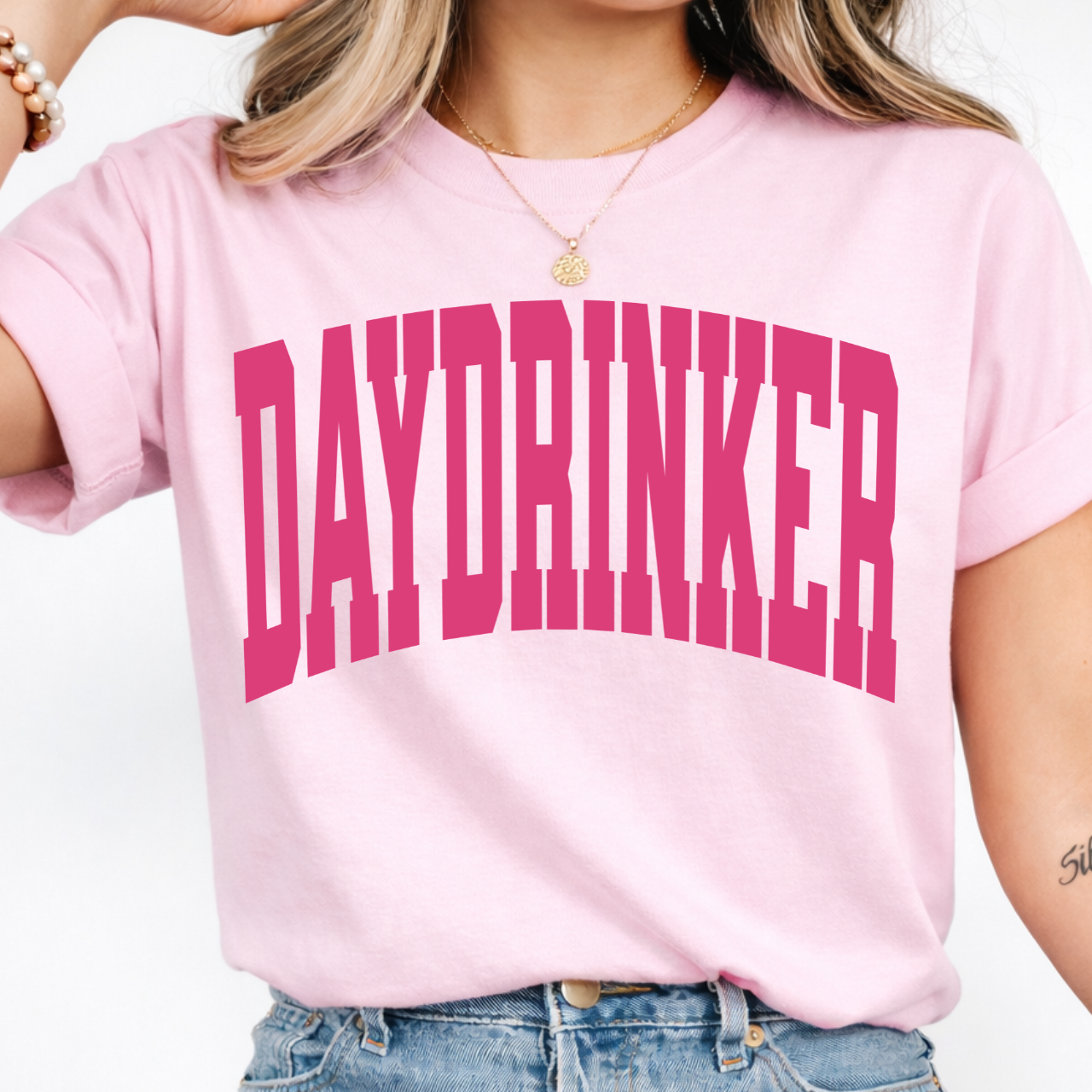 DAYDRINKER in Varsity Tee