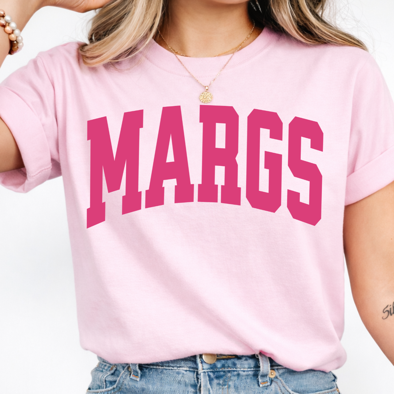 MARGS in Varsity Tee