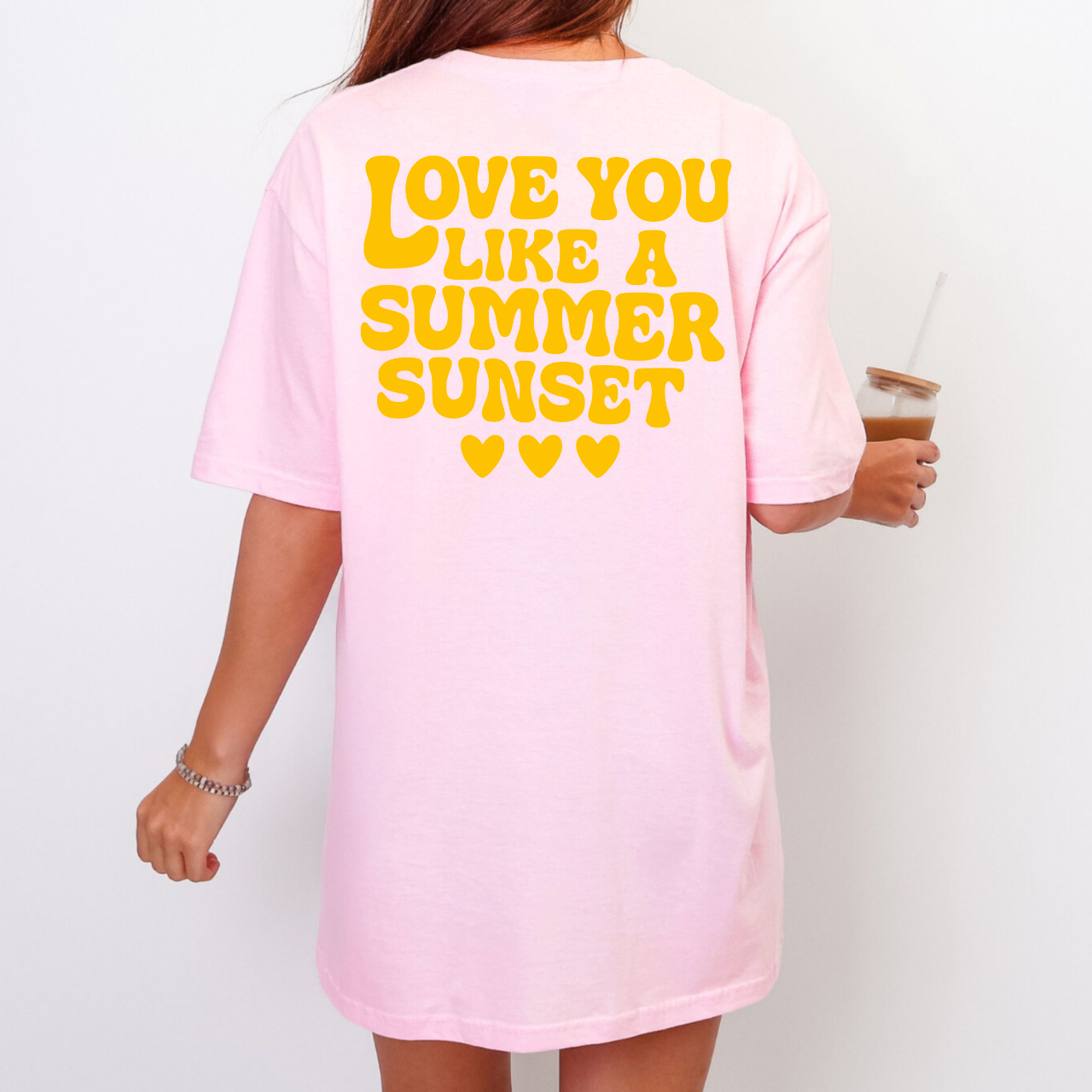 Love You Like A Summer Sunset Front/Back Tee