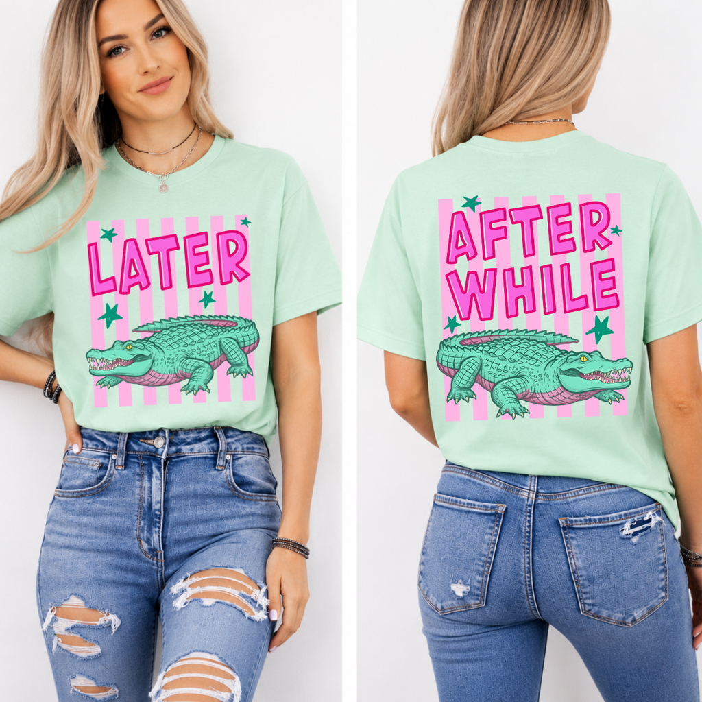 Later Gator Front/Back Tee