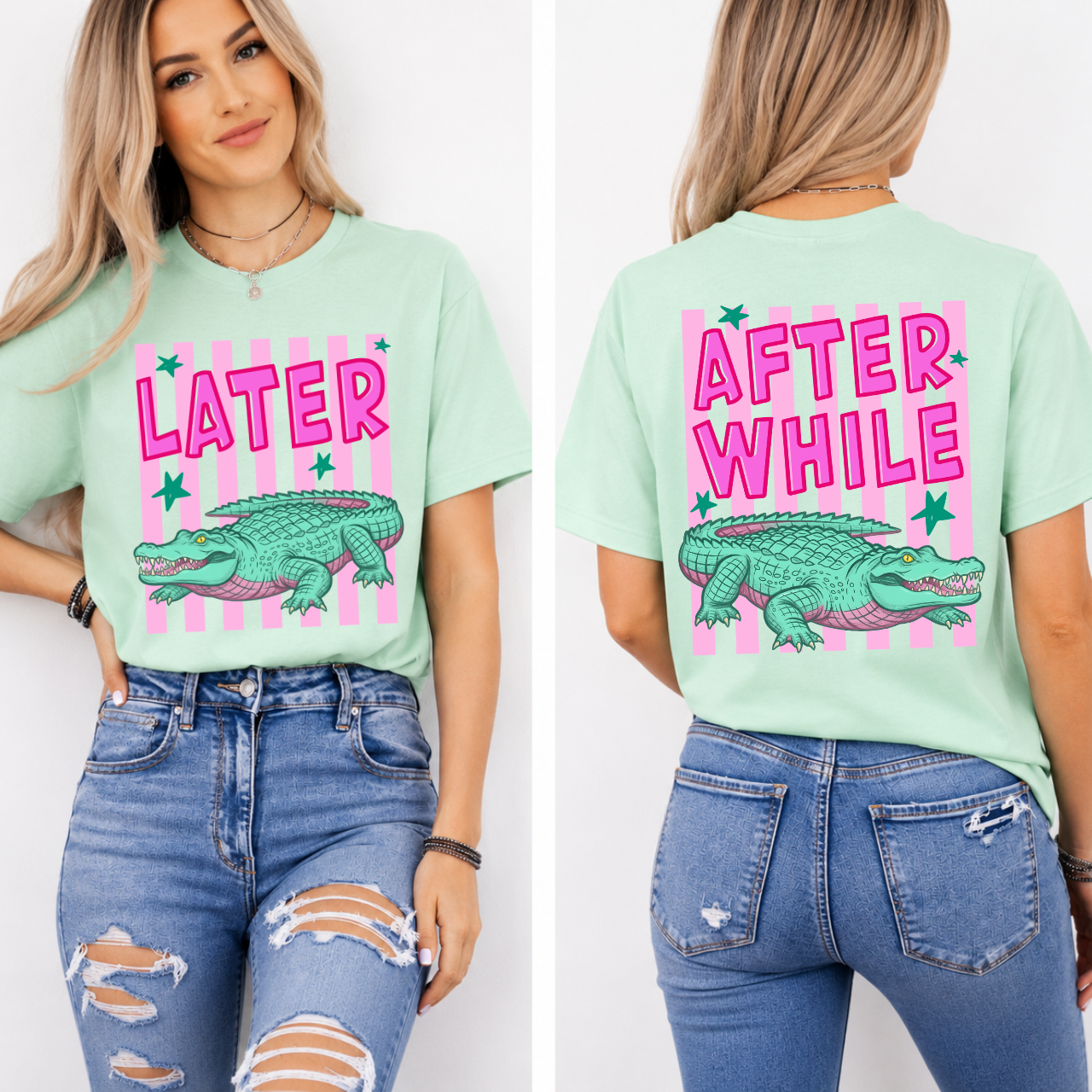Later Gator Front/Back Tee