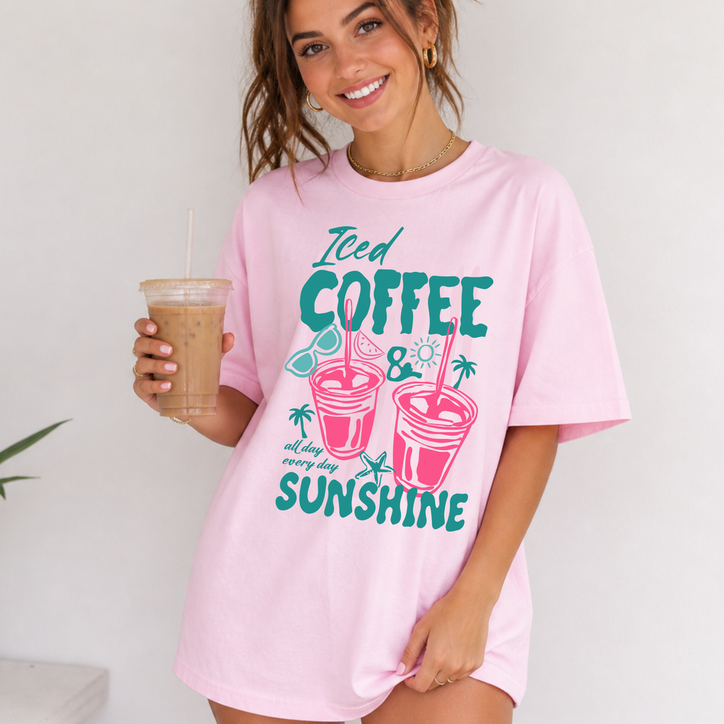Iced Coffee and Summer Tee