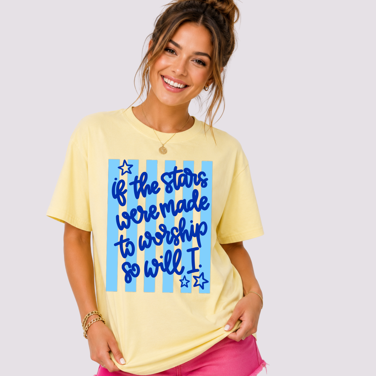 If The Stars Were Made To Worship Tee