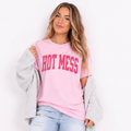 HOT MESS Varsity Tee