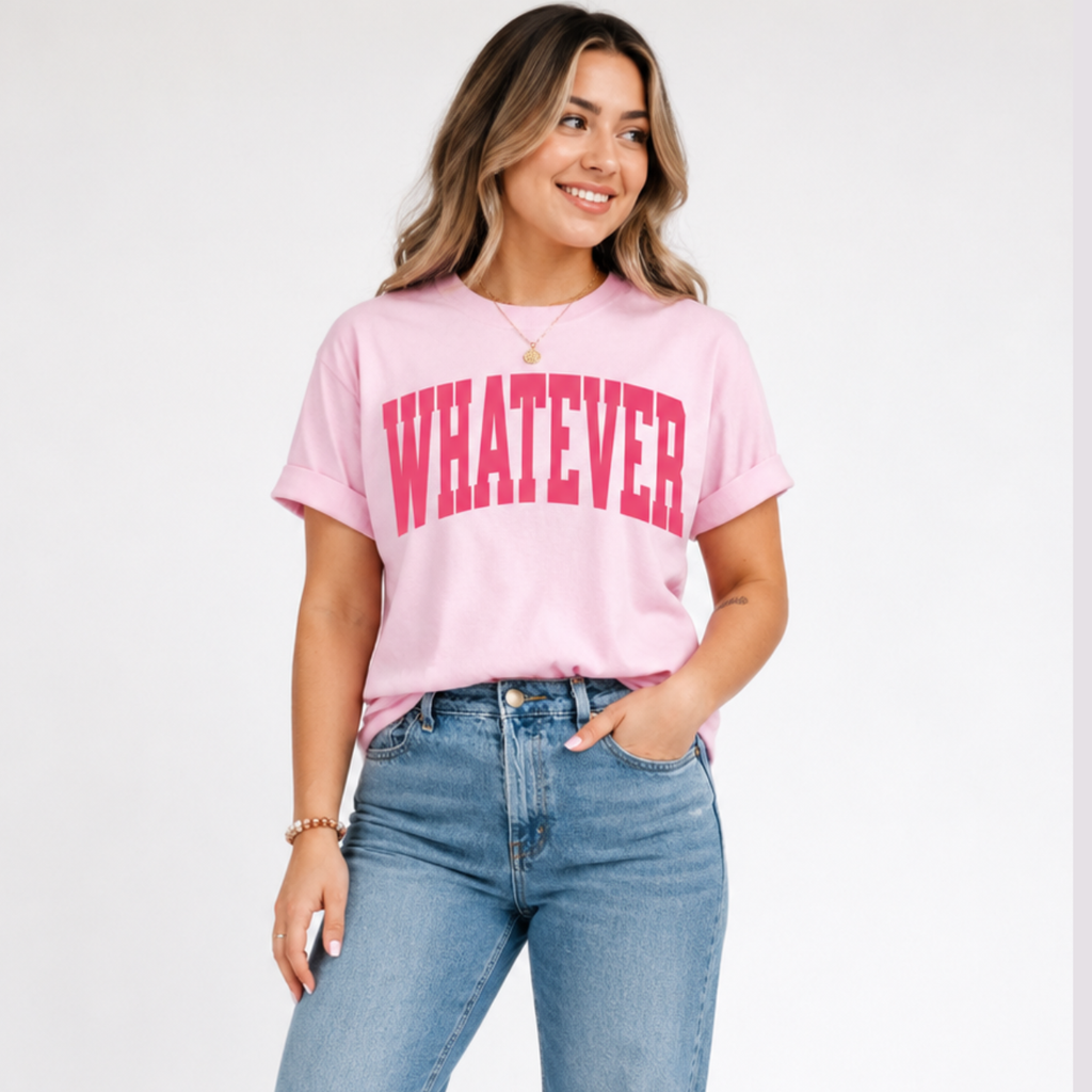 WHATEVER Varsity Tee