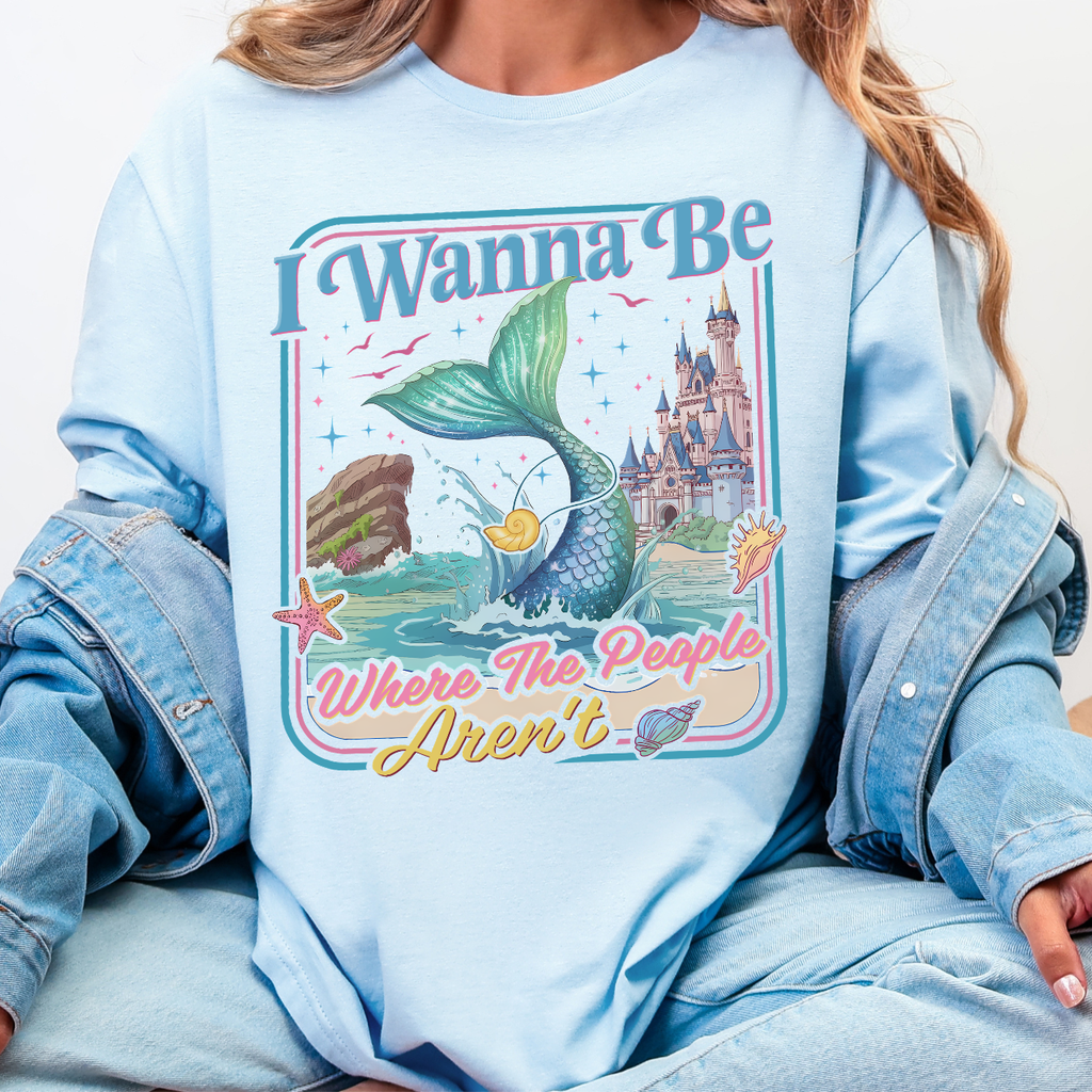 I Wanna Be Where the People Aren't Tee