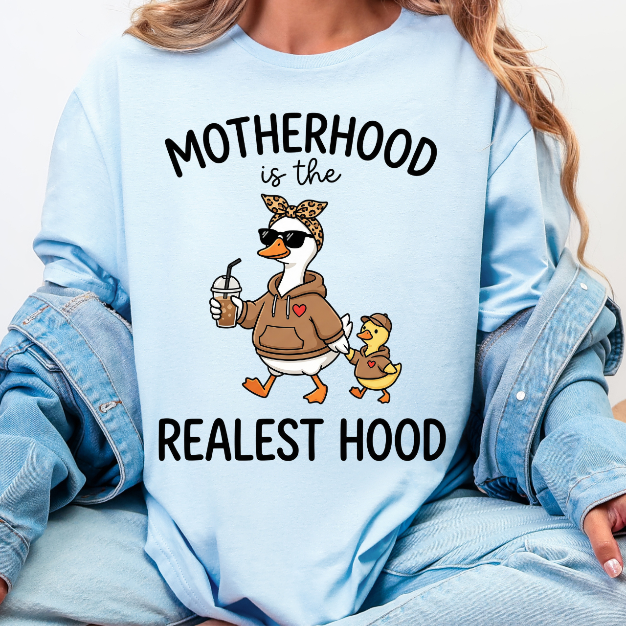Motherhood is the Realest Hood Tee