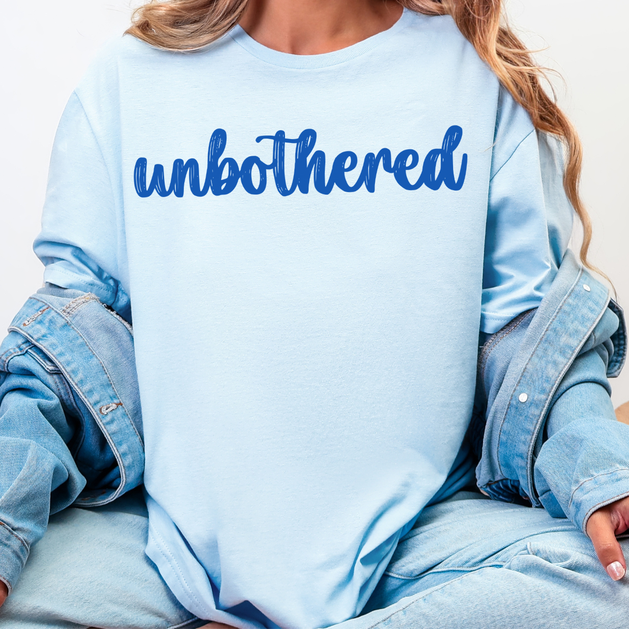 Unbothered Cursive Tee