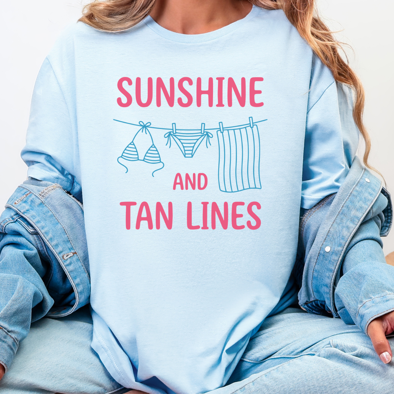 SUNSHINE & TAN LINES Tee