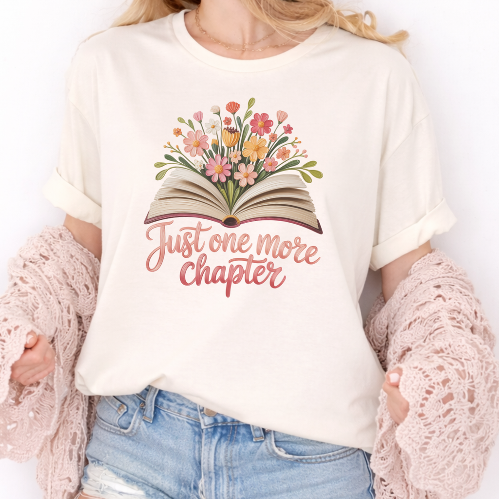 Just One More Chapter Tee