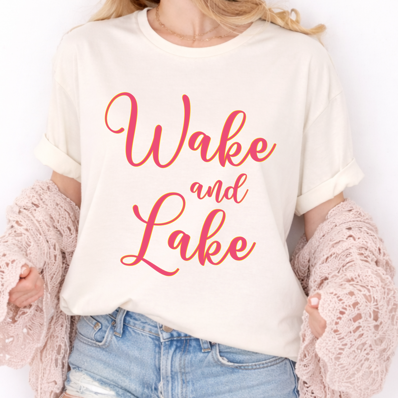 Wake and Lake Tee