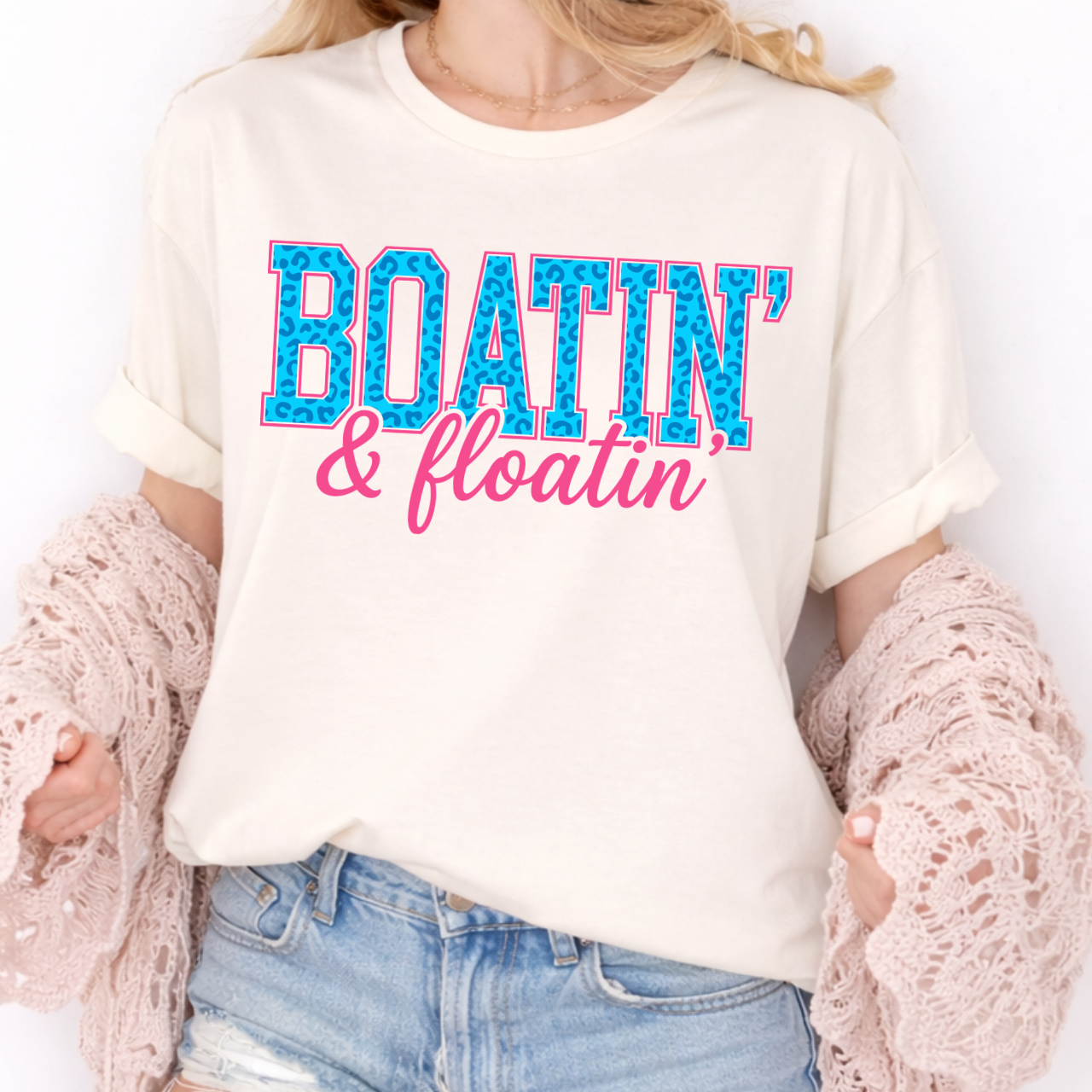 Boatin and Floatin Tee