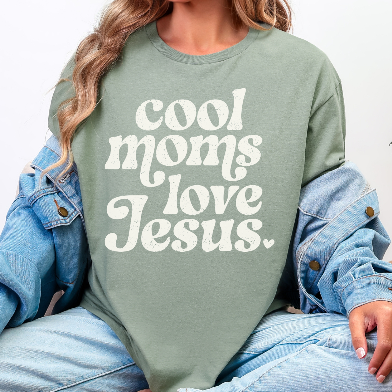 Cool Moms Love Jesus Tee