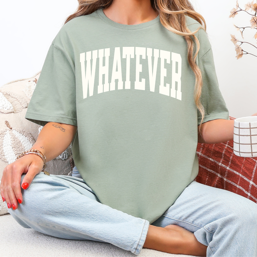 WHATEVER Varsity Tee