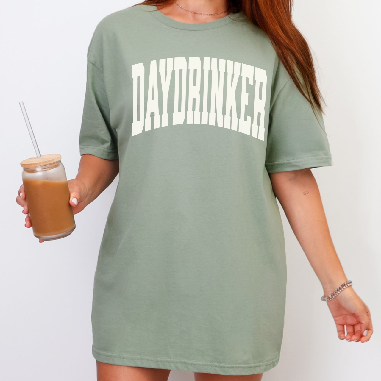 DAYDRINKER in Varsity Tee