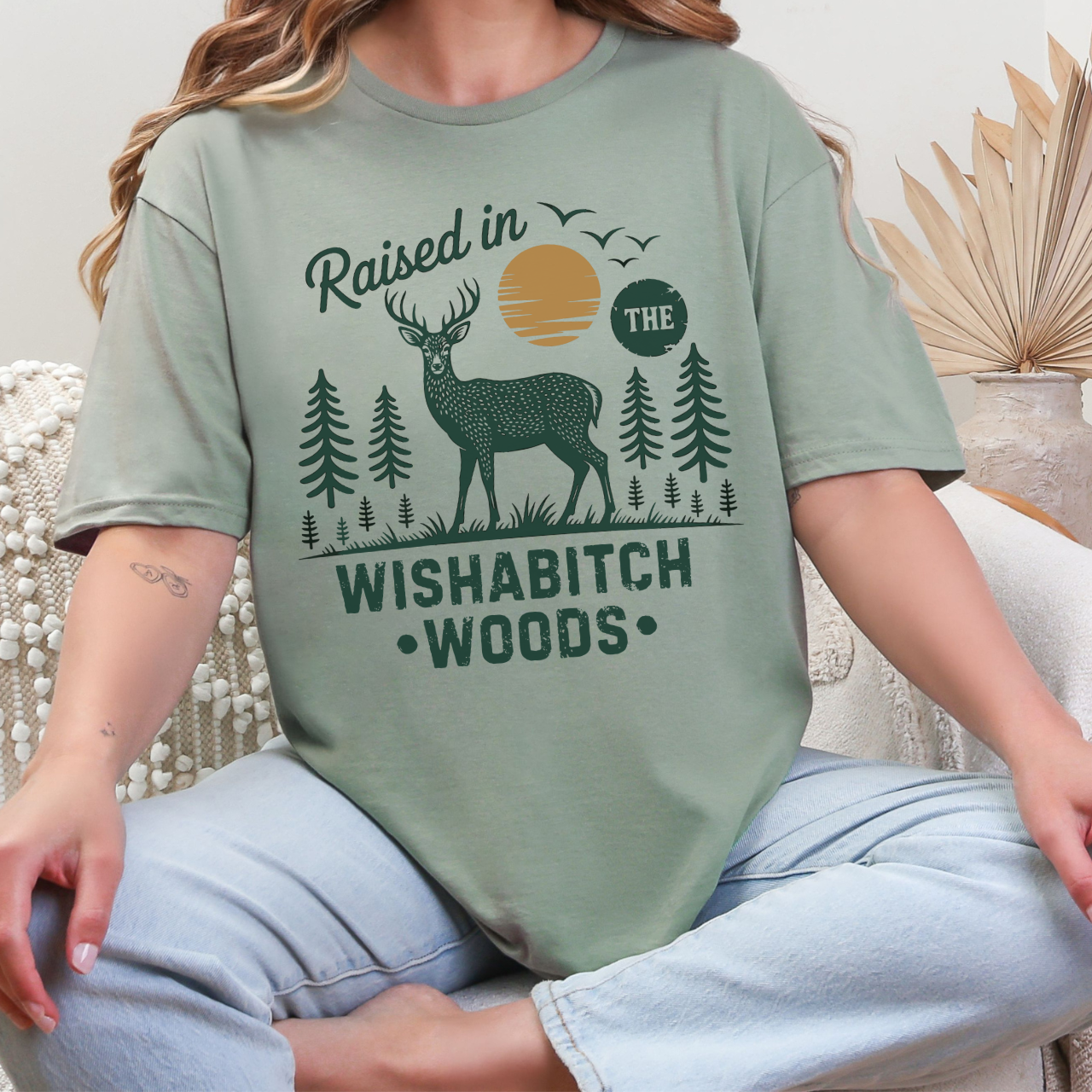 Raised in the Woods Tee