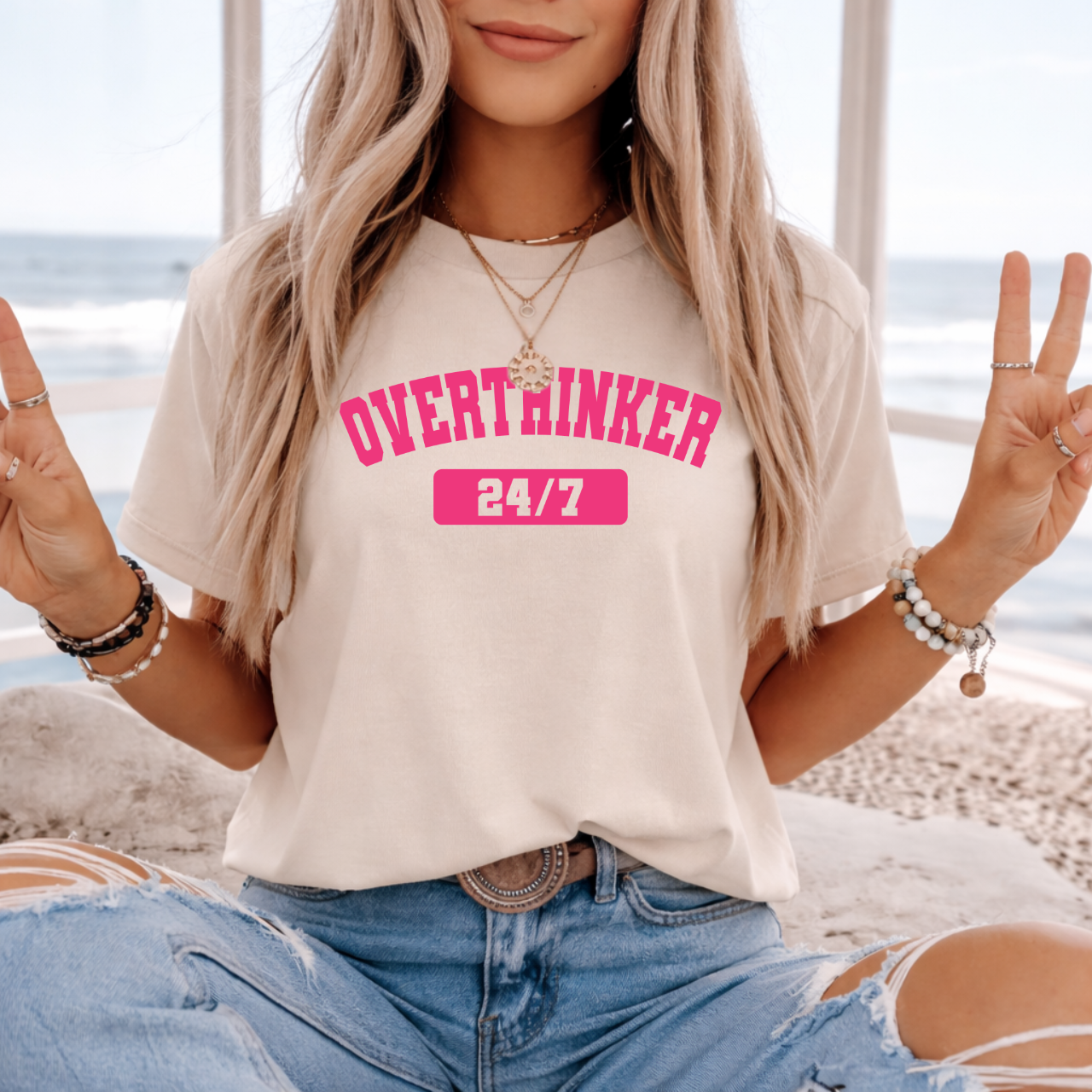 Overthinker 24/7 Tee