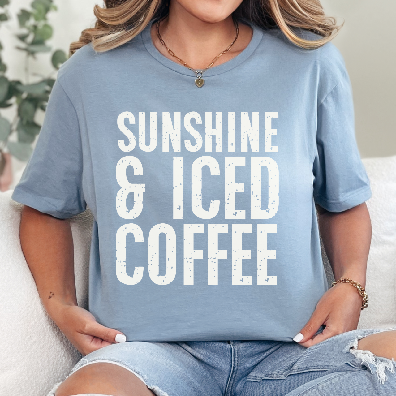 Sunshine & Iced Coffee Tee
