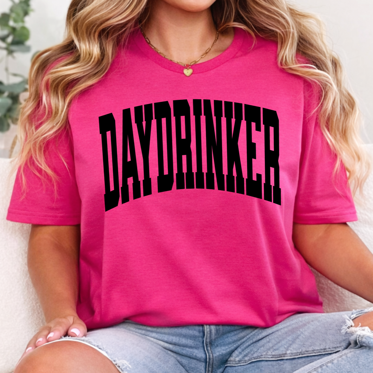DAYDRINKER in Varsity Tee