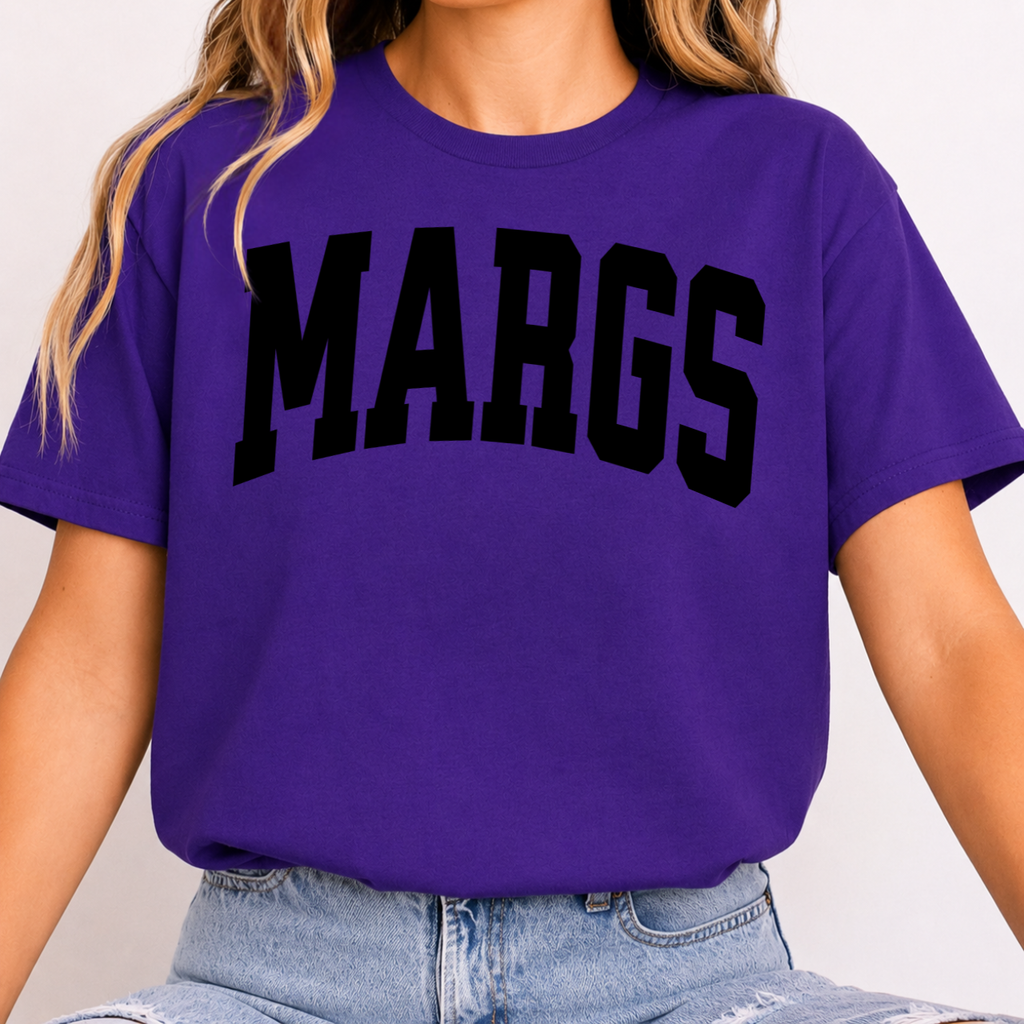 MARGS in Varsity Tee