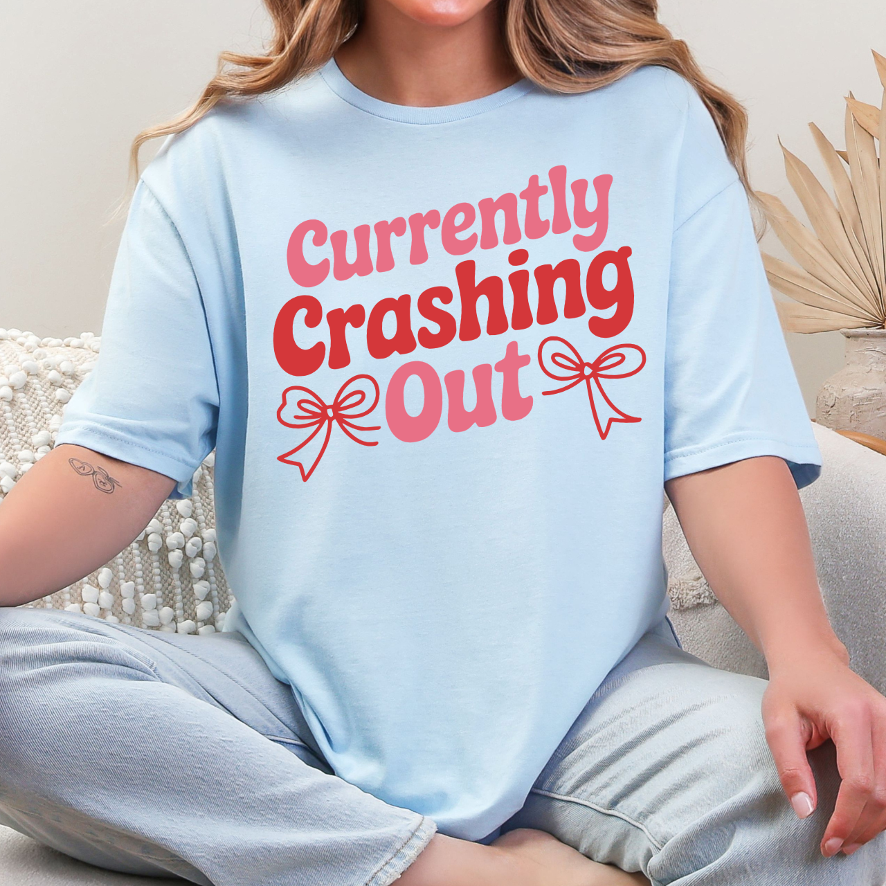 Currently Crashing Out Tee