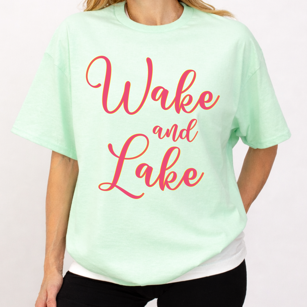 Wake and Lake Tee