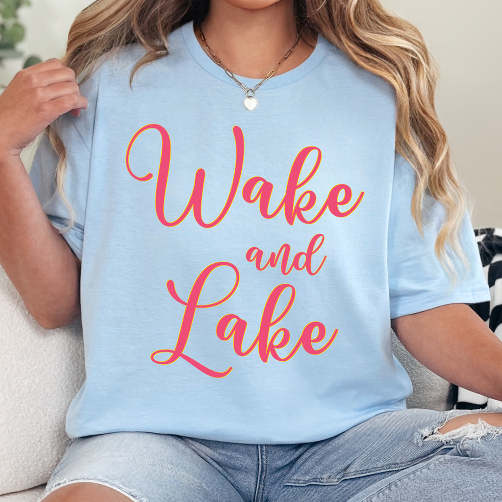 Wake and Lake Tee