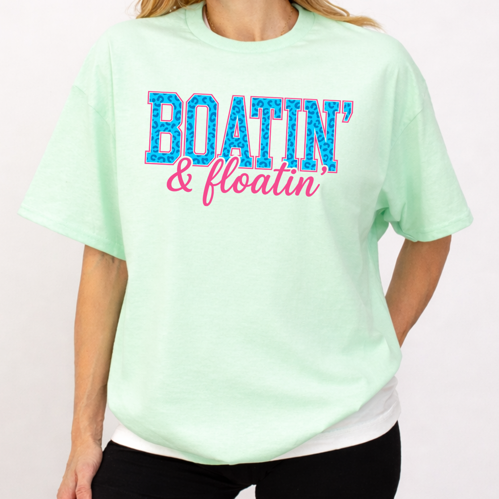 Boatin and Floatin Tee