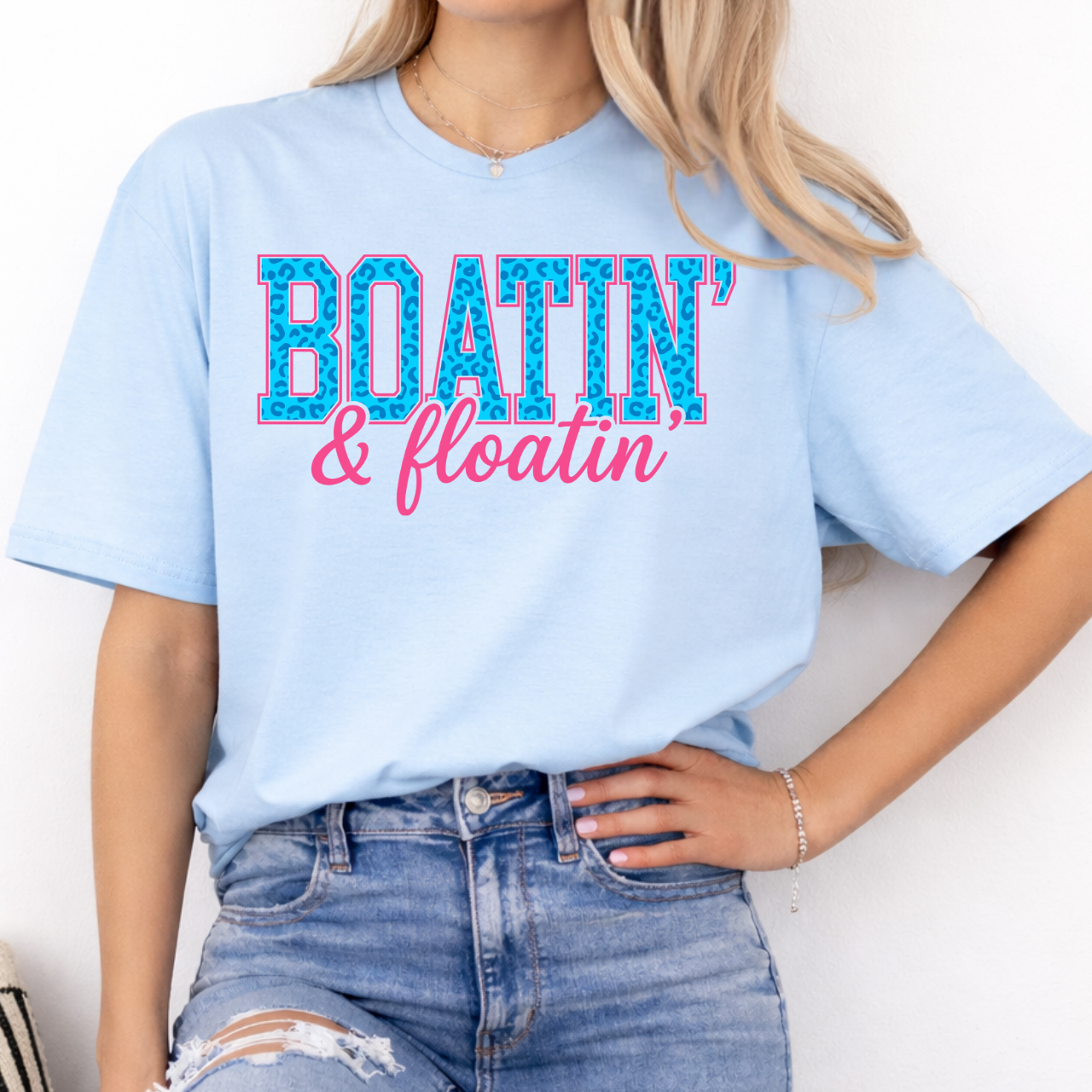 Boatin and Floatin Tee