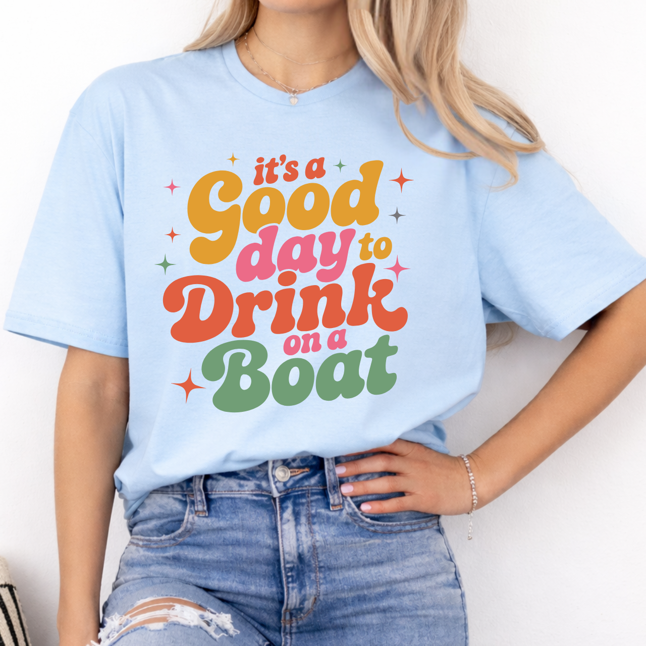 It's a Good Day To Drink on a Boat Tee
