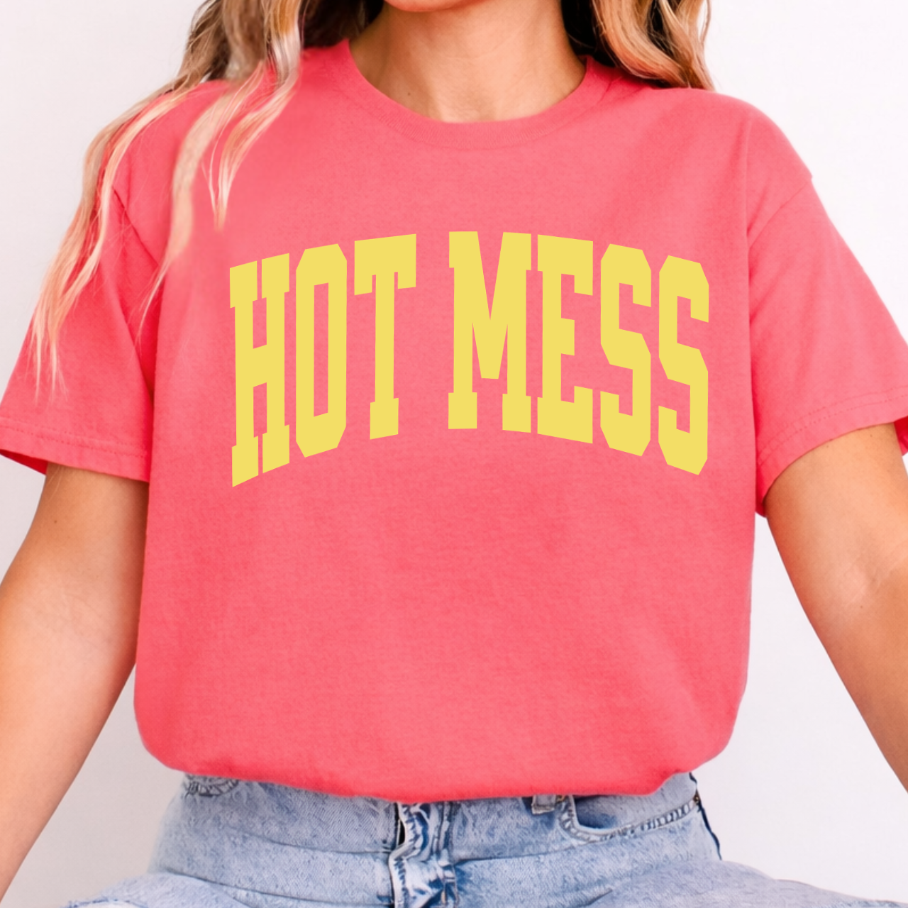 HOT MESS Varsity Tee