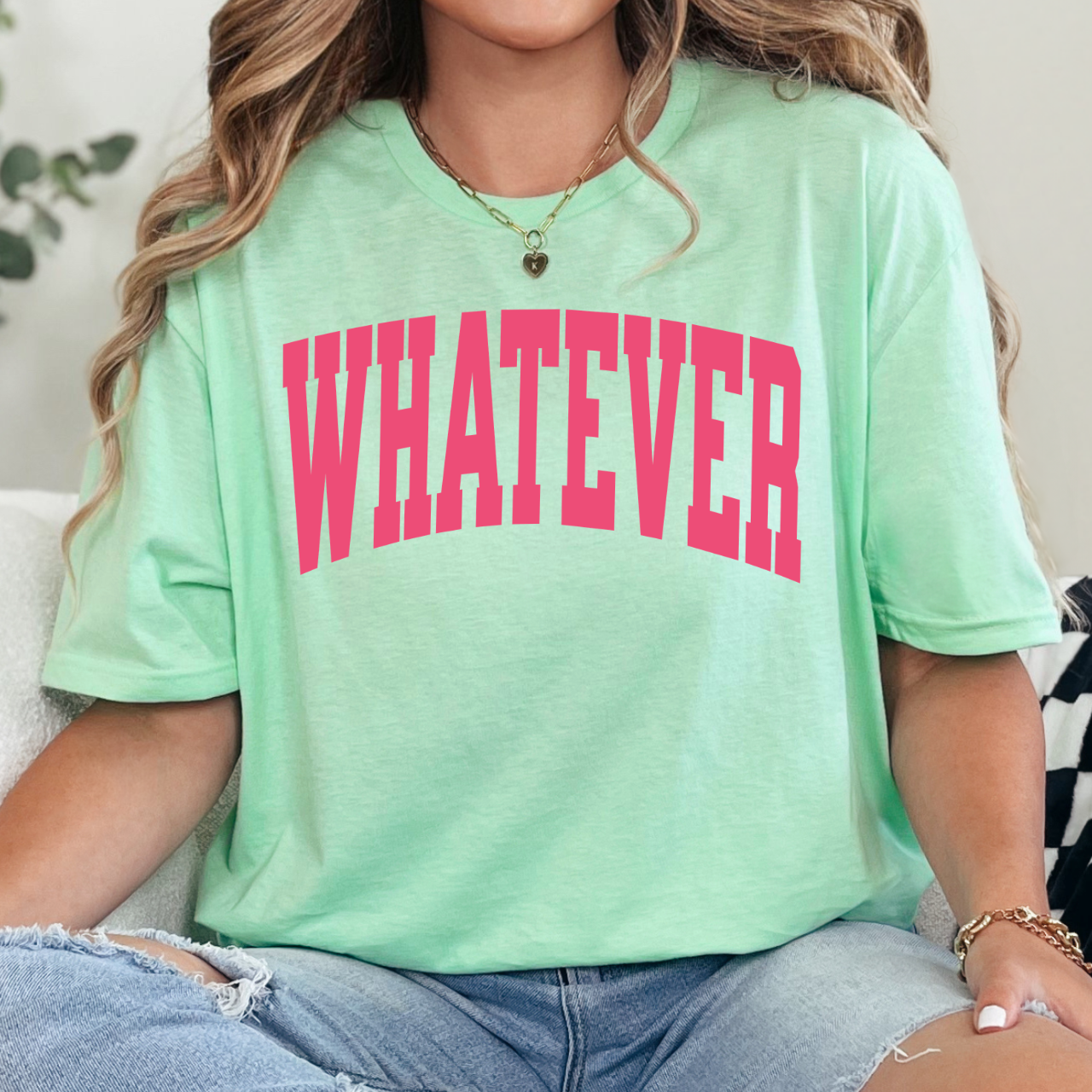 WHATEVER Varsity Tee