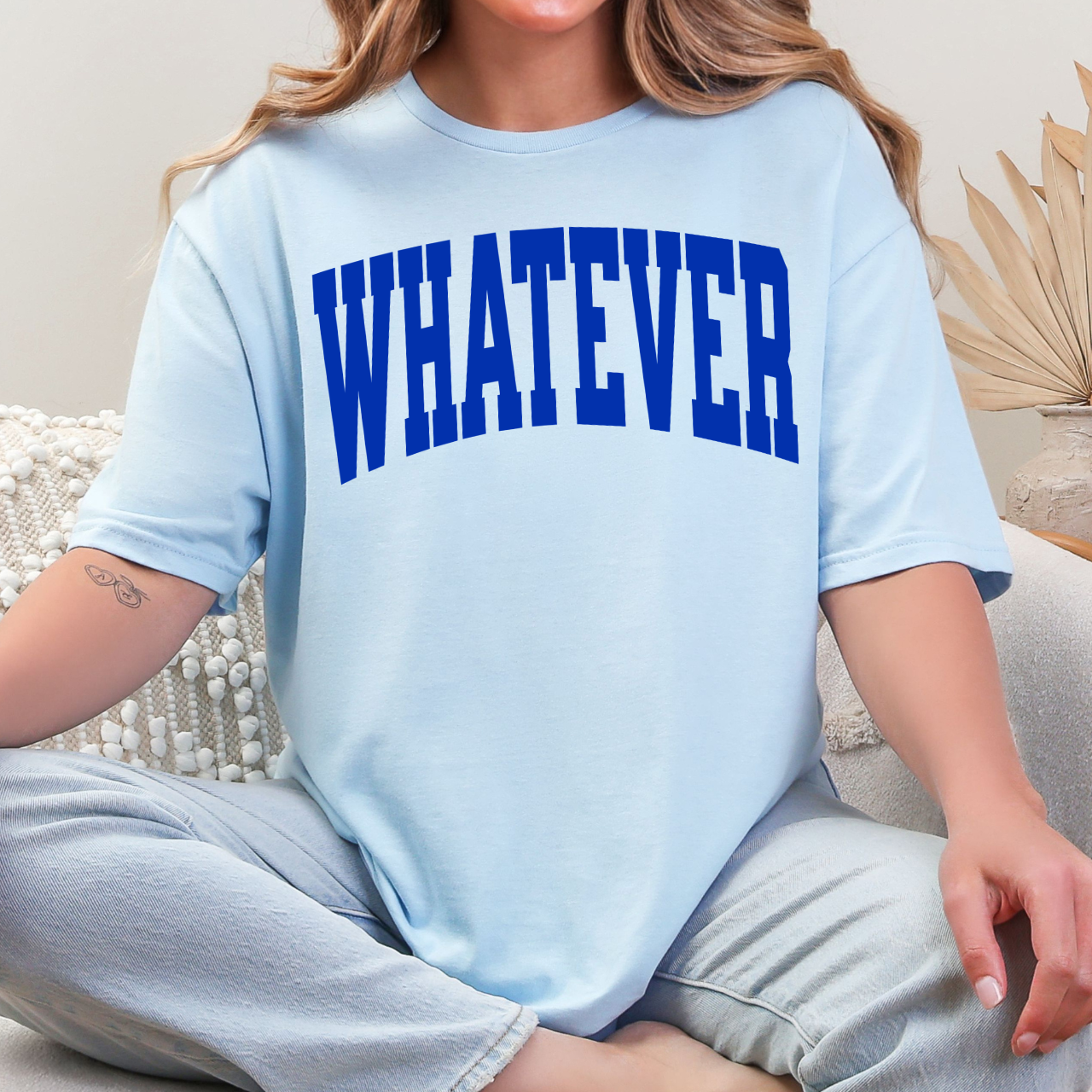 WHATEVER Varsity Tee