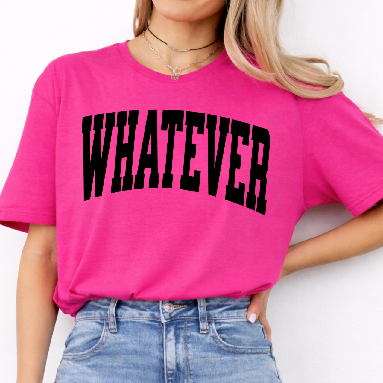 WHATEVER Varsity Tee