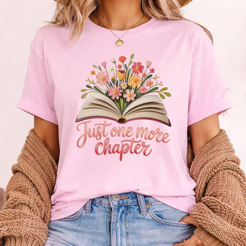 Just One More Chapter Tee
