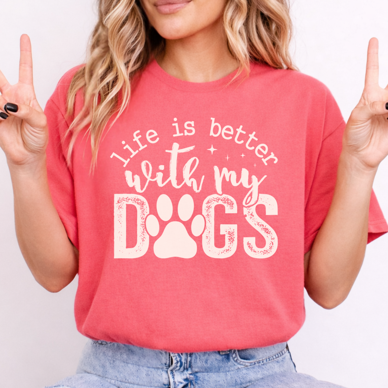 Life is Better With my Dogs Tee