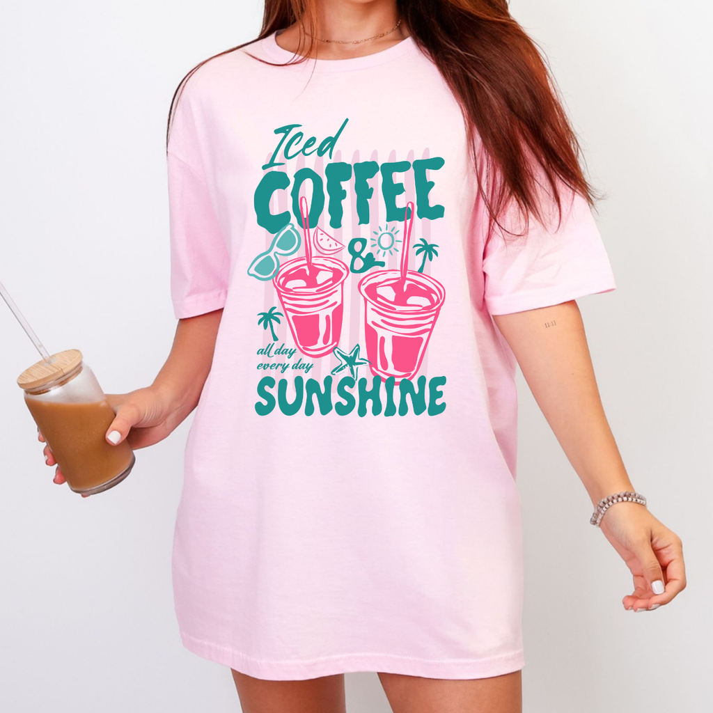 Iced Coffee and Summer Tee