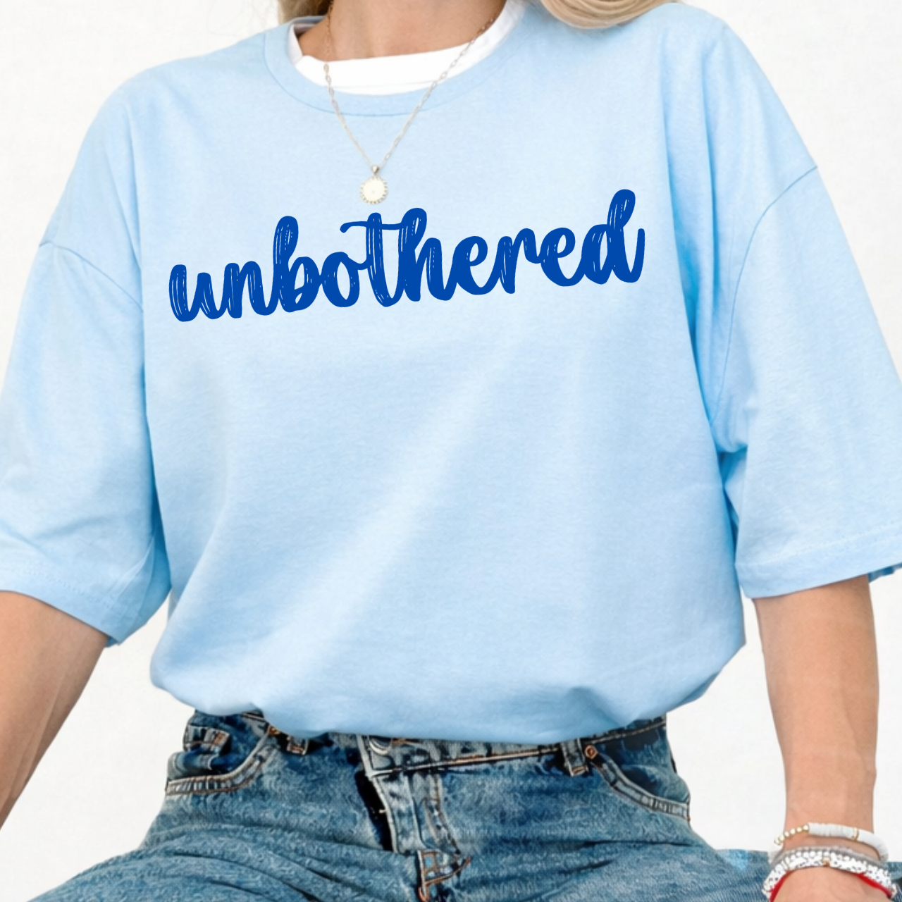 Unbothered Cursive Tee