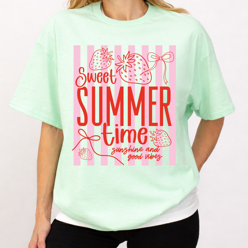 Sweet Summertime Strawberry Tee