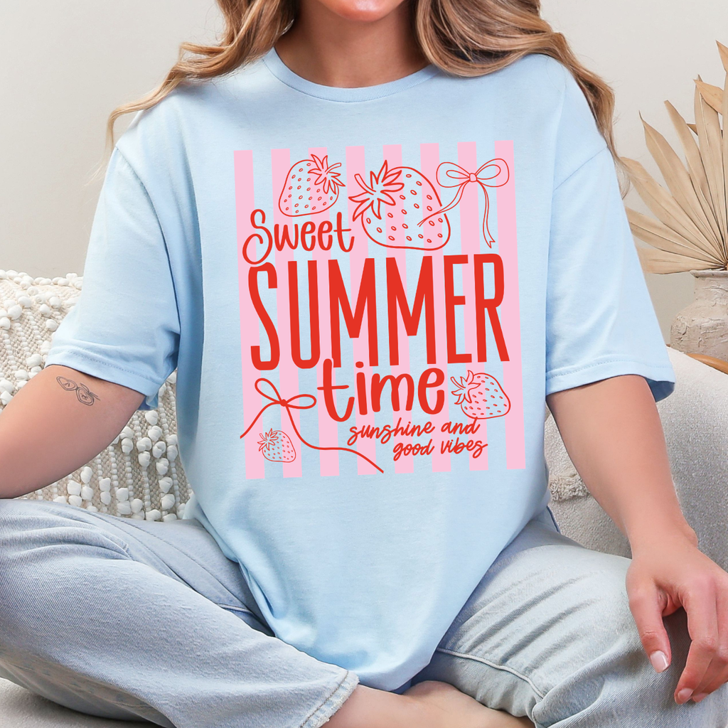 Sweet Summertime Strawberry Tee
