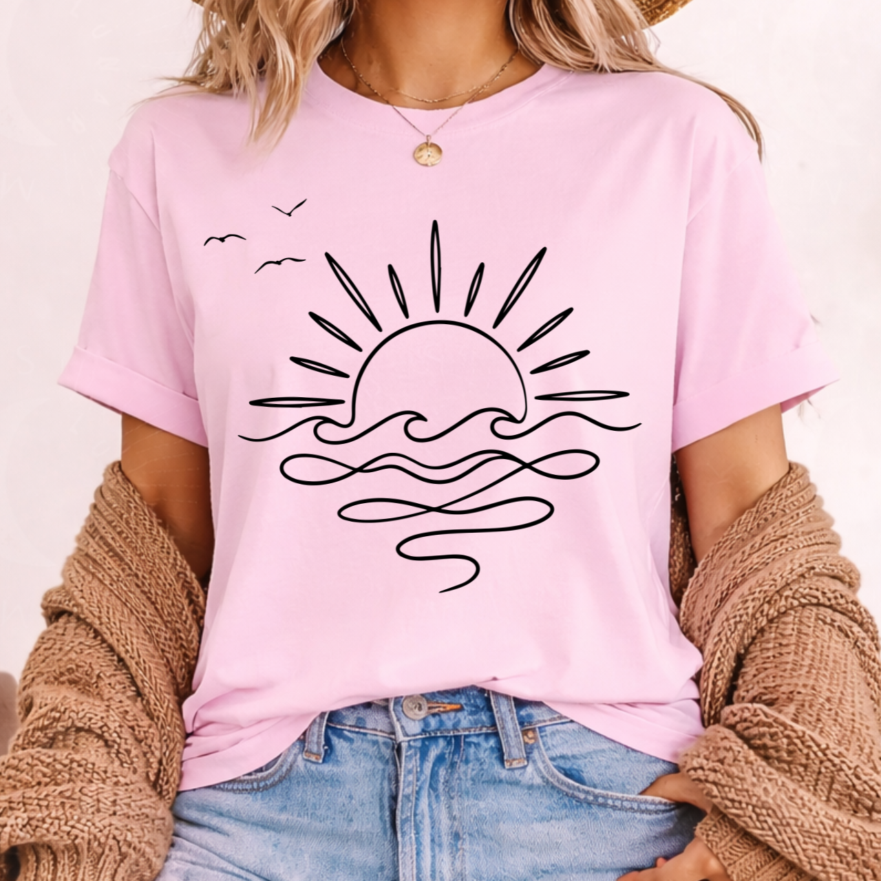 Sun Over Lake Tee
