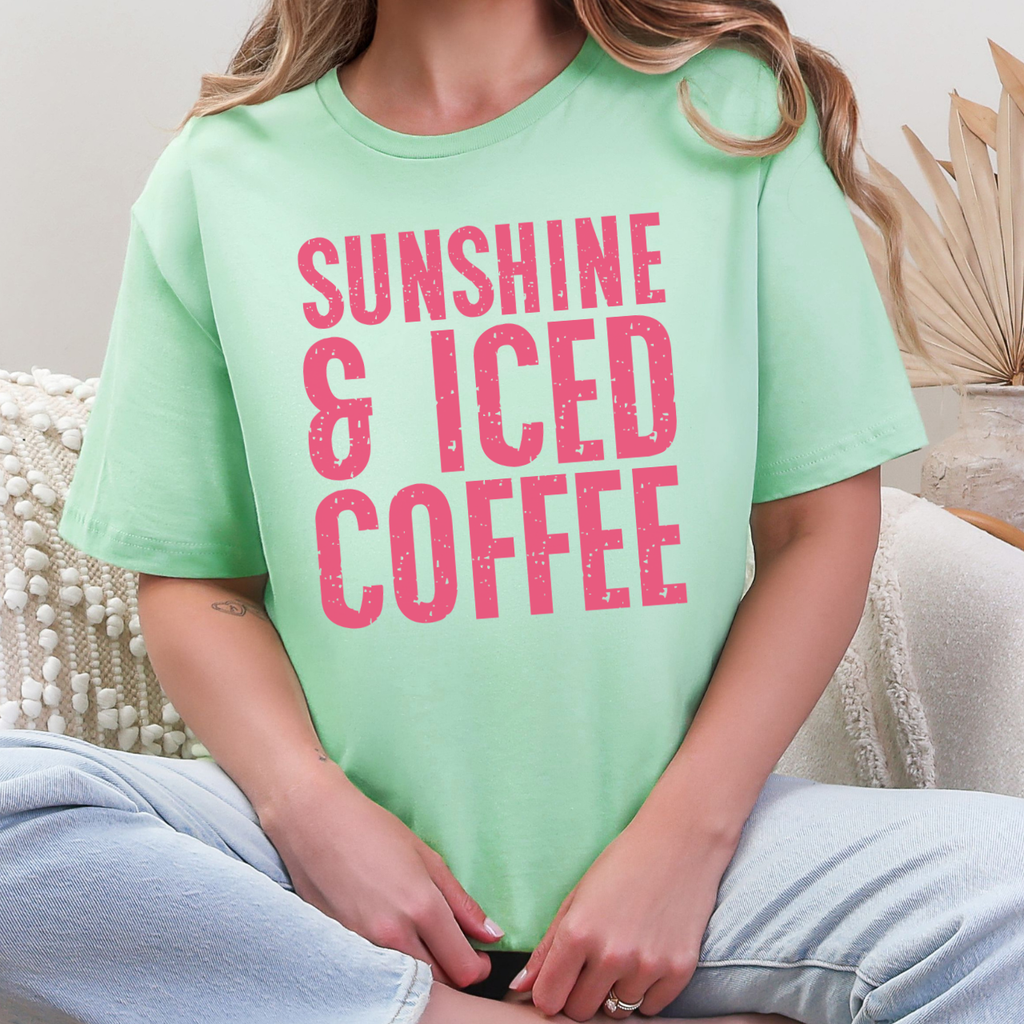 Sunshine & Iced Coffee Tee