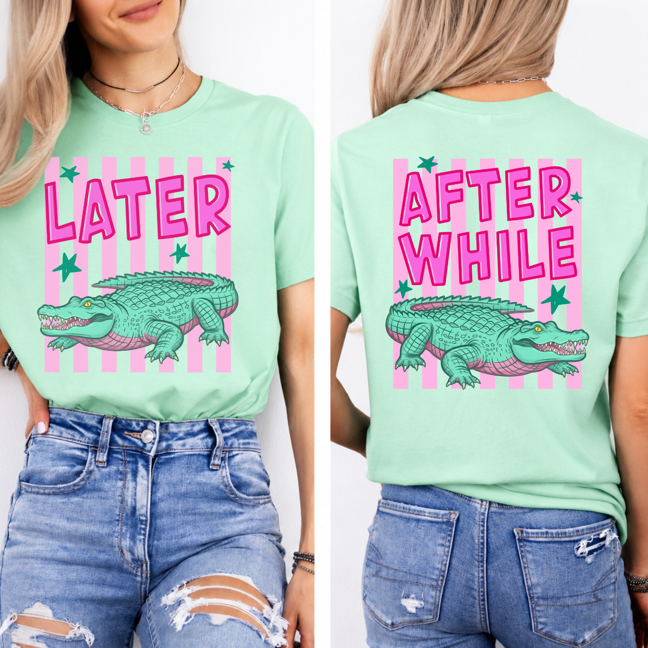 Later Gator Front/Back Tee