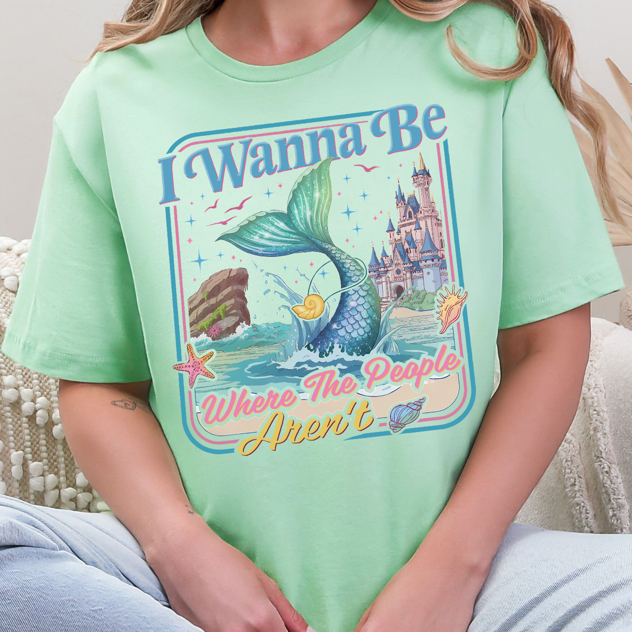 I Wanna Be Where the People Aren't Tee