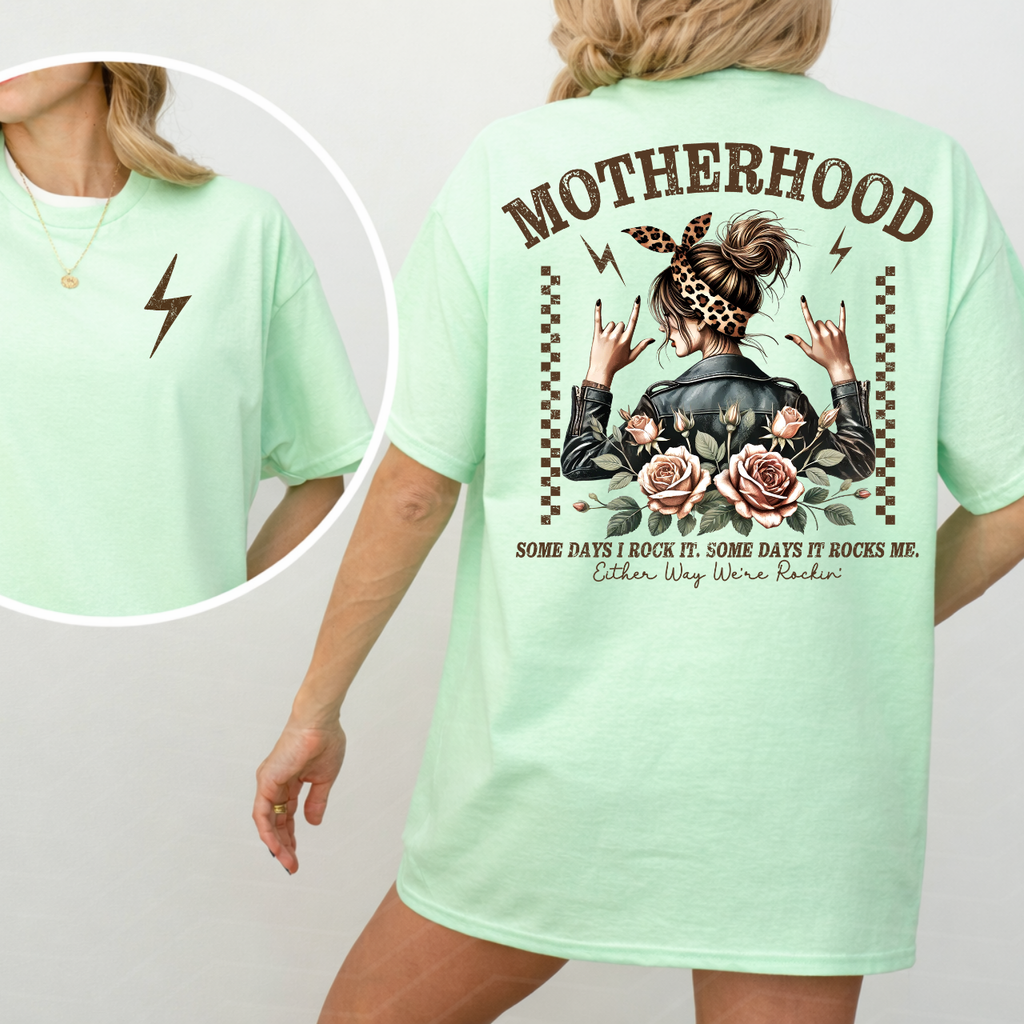 MOTHERHOOD, We're Rockin' Tee