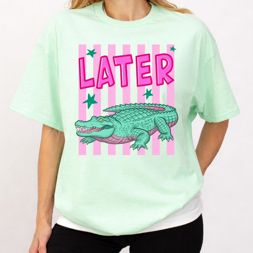 Later Gator Front/Back Tee