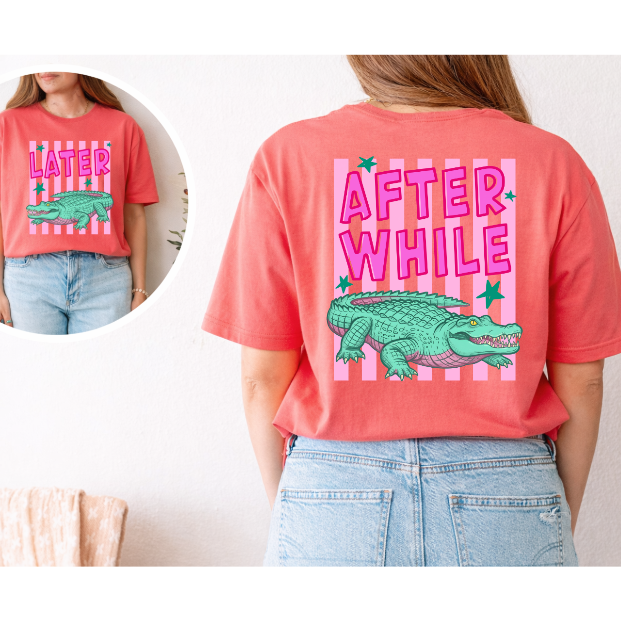Later Gator Front/Back Tee