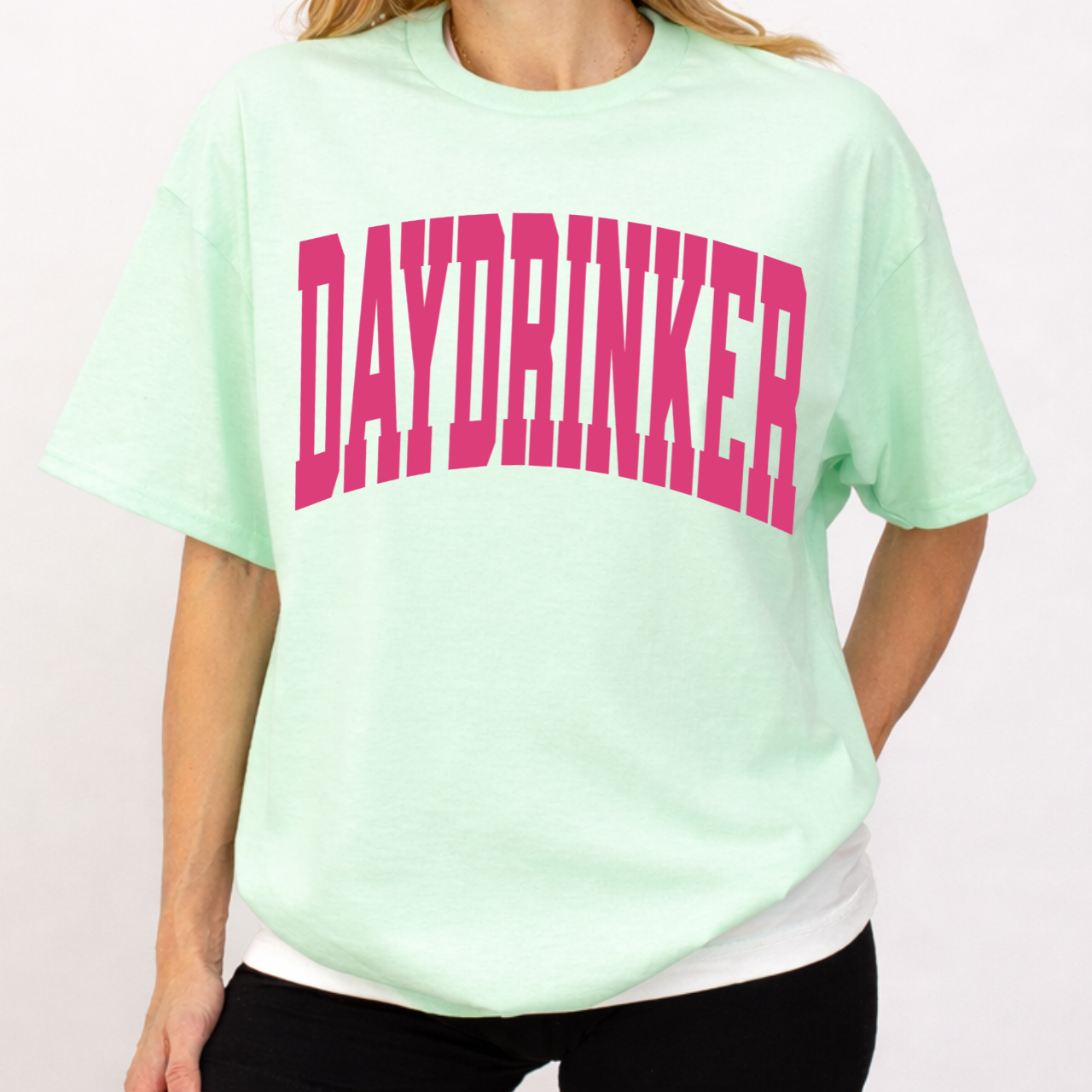 DAYDRINKER in Varsity Tee