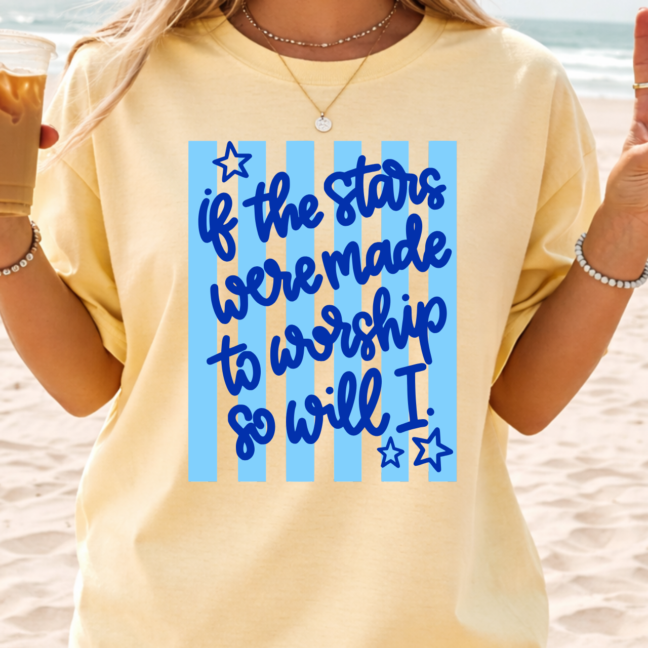If The Stars Were Made To Worship Tee